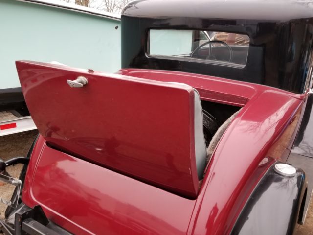 1930 CHRYSLER COUPE RESTORED CAR HOT MOPAR 6 CYLINDER 3 SPEED RUMBLE SEAT COUPE 1930 Chrysler Other