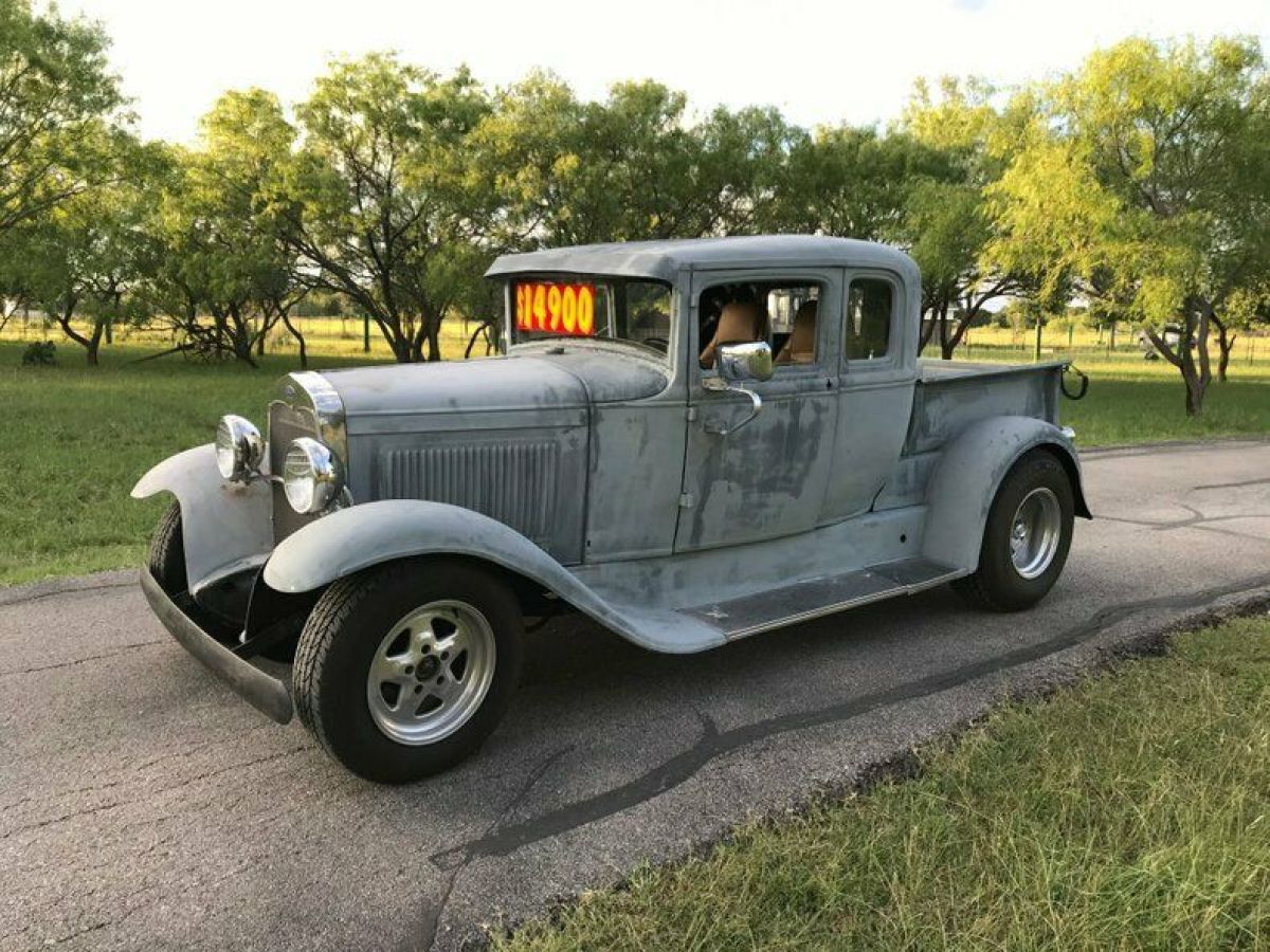 1930 Ford 1/2 Ton Pickup Custom 5 window ext cab 350 O/D auto project 823 Miles 1930 Ford Other Pickups Custom 5 window ext cab 350 O/D auto project