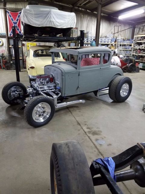 1930 FORD 5 WINDOW COUPE STREET ROD PROJECT NOT YOUR NORMAL HOT ROD 1930 Ford Model A