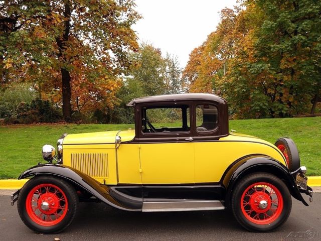 1930 Ford Model A 5 Window Deluxe Coupe - photo 3