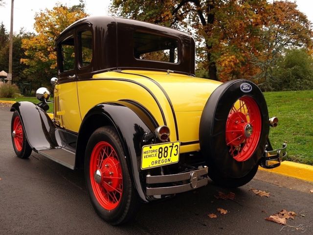 1930 Ford Model A 5 Window Deluxe Coupe - photo 7