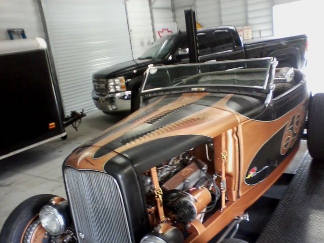 1930 Ford Henry Roadster body on 1932 Cornhusker frame 350 Chev & 5 Spd Z28 tran 1930 Ford Model A RestoRod