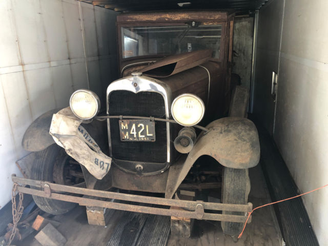 1930 Ford Model A "Woody Wagon". Real barn find. Very nice unrestored car. 1930 Ford Model A Woody Wagon