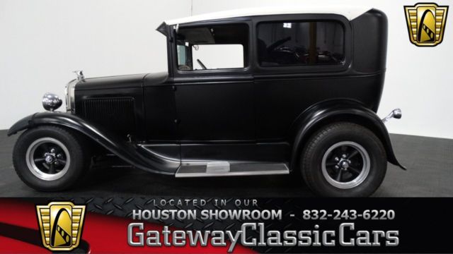 1930 Ford Model A 12927 Miles Matte Black Coupe 307 C.I.D V8 3-Speed Auto 1930 Ford Model A