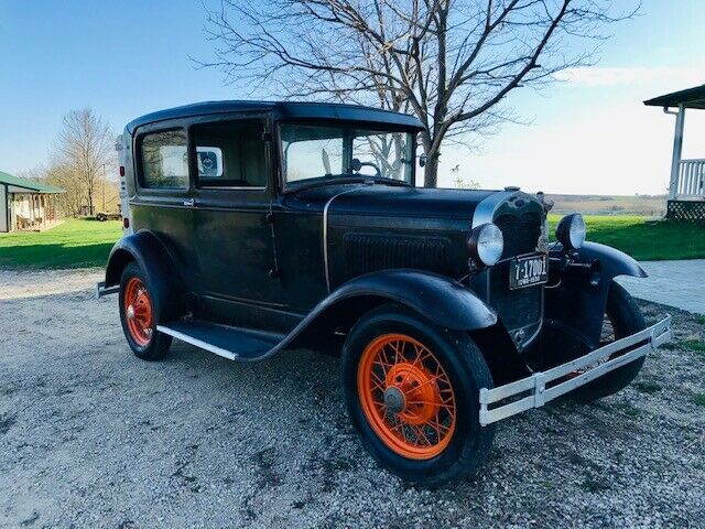 1930 Ford Model A NO RESERVE ! 2 dr Survivor Barn find Rides Drives - photo 6