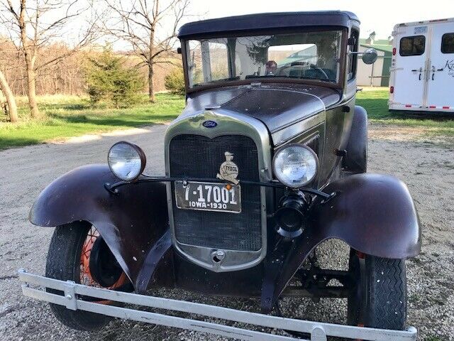 1930 Ford Model A NO RESERVE ! 2 dr Survivor Barn find Rides Drives - photo 7