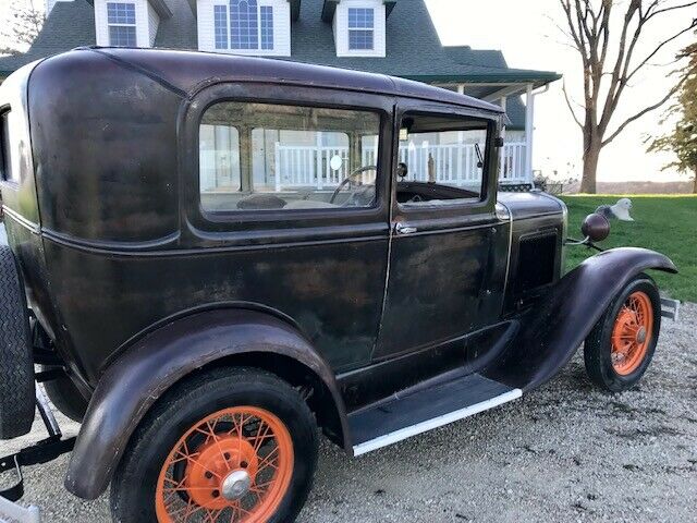 1930 Ford Model A NO RESERVE ! 2 dr Survivor Barn find Rides Drives - photo 8