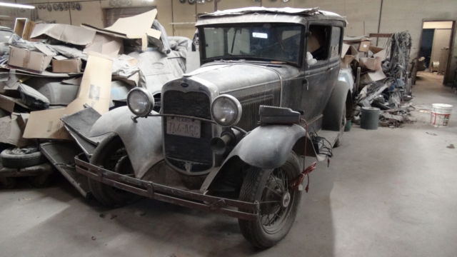 1930 Ford Model A 2DR - Clean Title - Garaged 30 Years - All Original Inside Out 1930 Ford Model A -- 2 Door