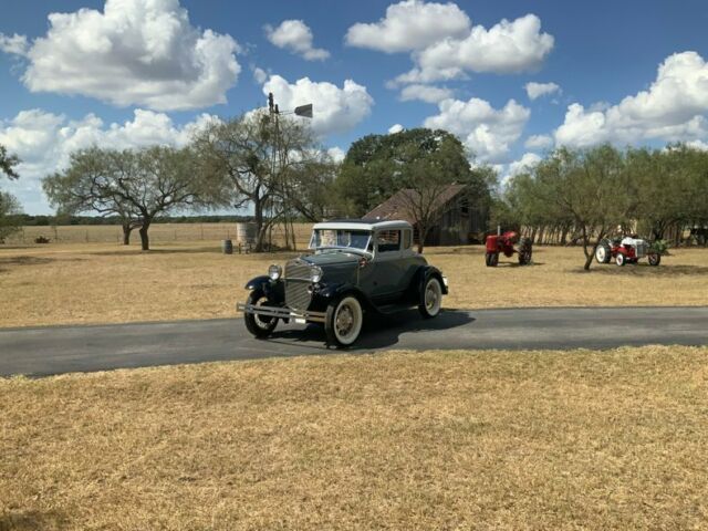 1930 Ford Model A 5 window deluxe cpe with rumble seat - photo 11