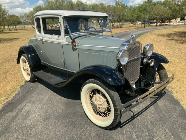 1930 Ford Model A 5 window deluxe cpe with rumble seat - photo 8