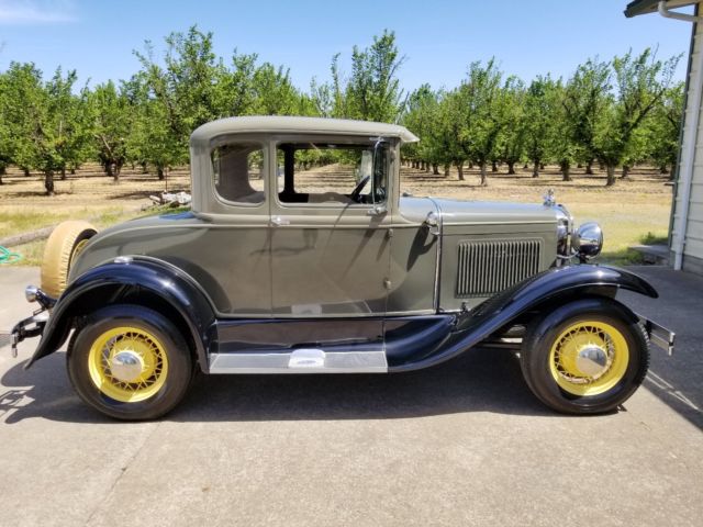 1930 Ford Model A - 5 Window Rumble Seat Coupe - Great Original California Car! 1930 Ford Model A Rumble Seat