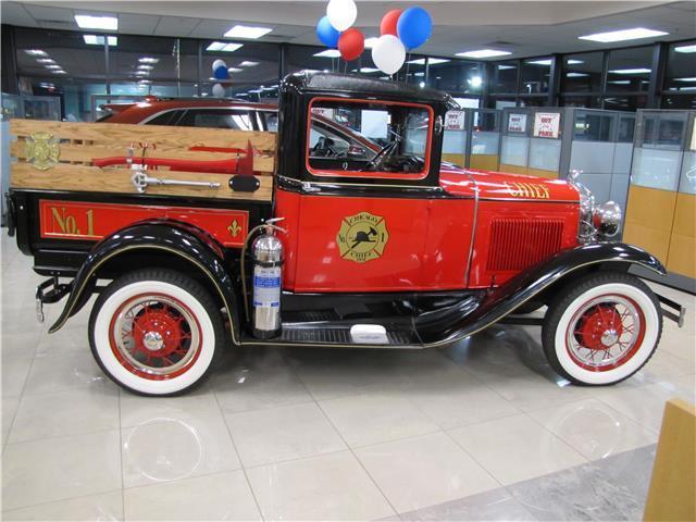 1930 FORD MODEL A 56,591 Miles RED Manual 1930 Ford Model A
