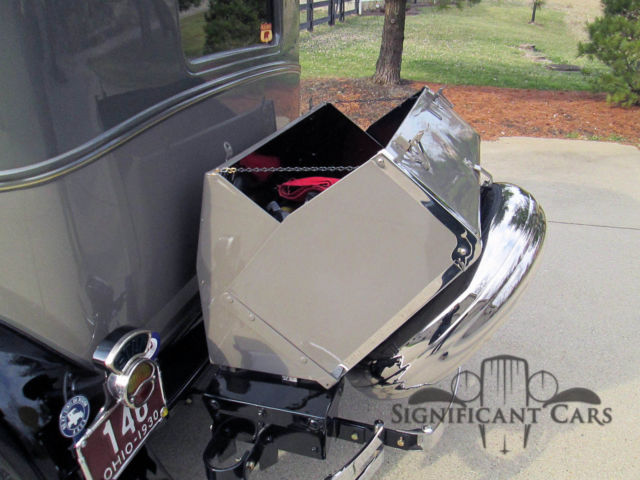 1930 Ford Model A Blind Back Fordor - photo 7