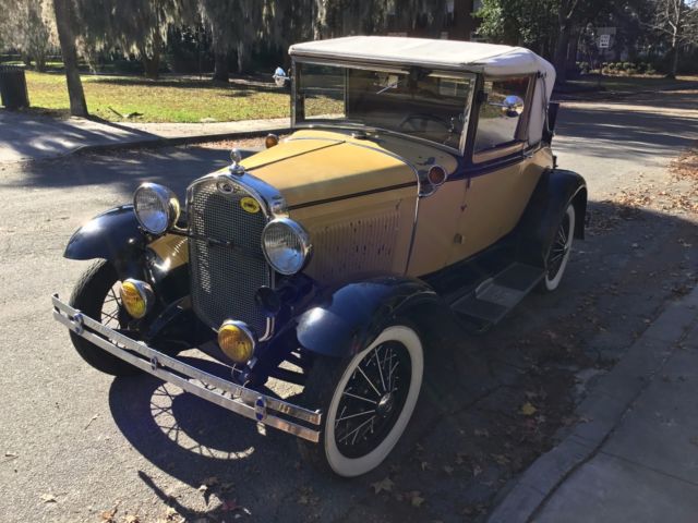 1930 Ford Model A Cabriolet Convertible - photo 6