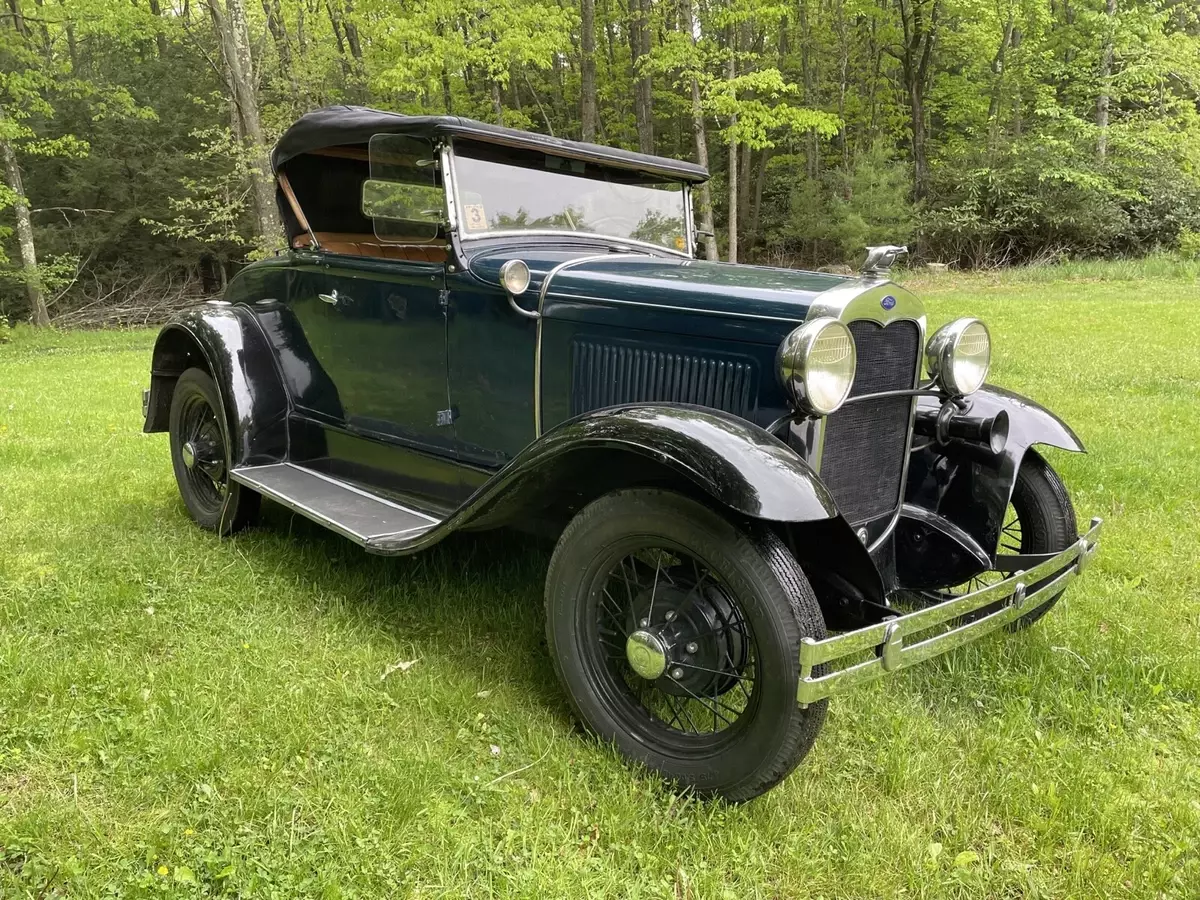1930 Ford Model A Convertible Blue 1930 Ford Model A