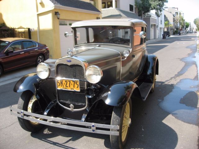 1930 Ford Model A 45B Coupe. California, Rust Free, Example - photo 4