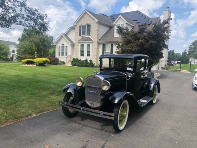 1930 Ford Model A Coupe Complete Rumble Seat Luggage Rack and Trunk Original 1930 Ford Model A
