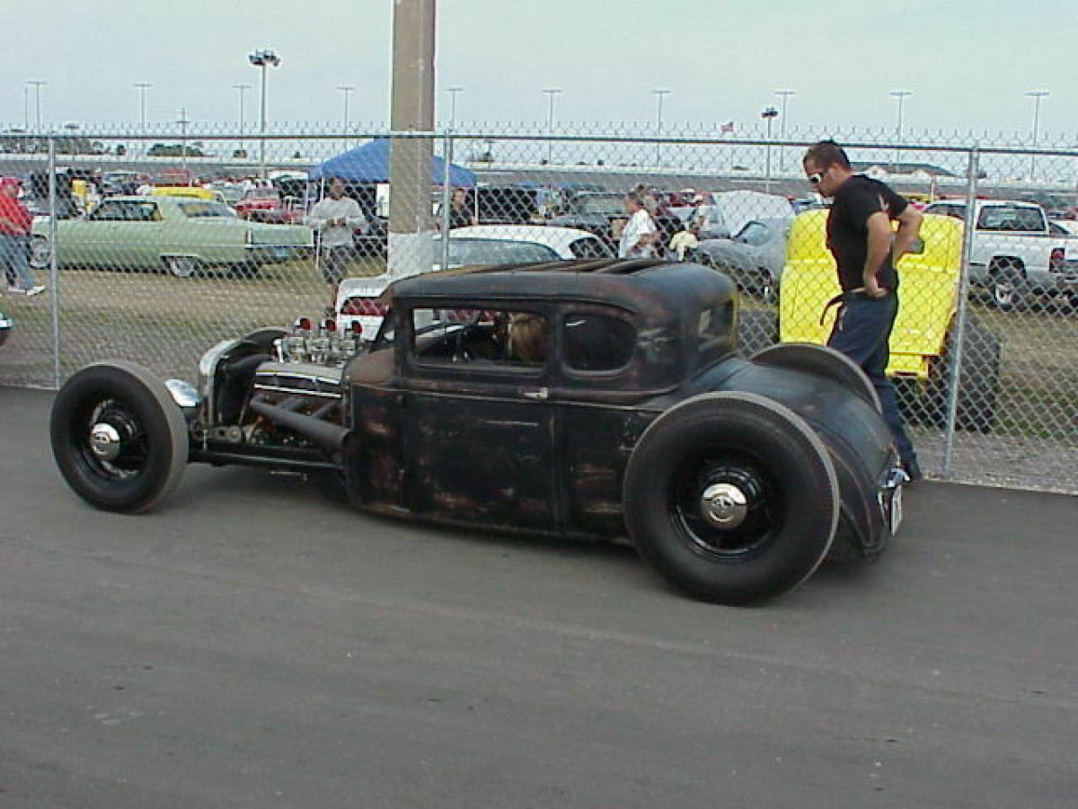 1930 Ford model a coupe hot rod - rat rod 1930 Ford Model A