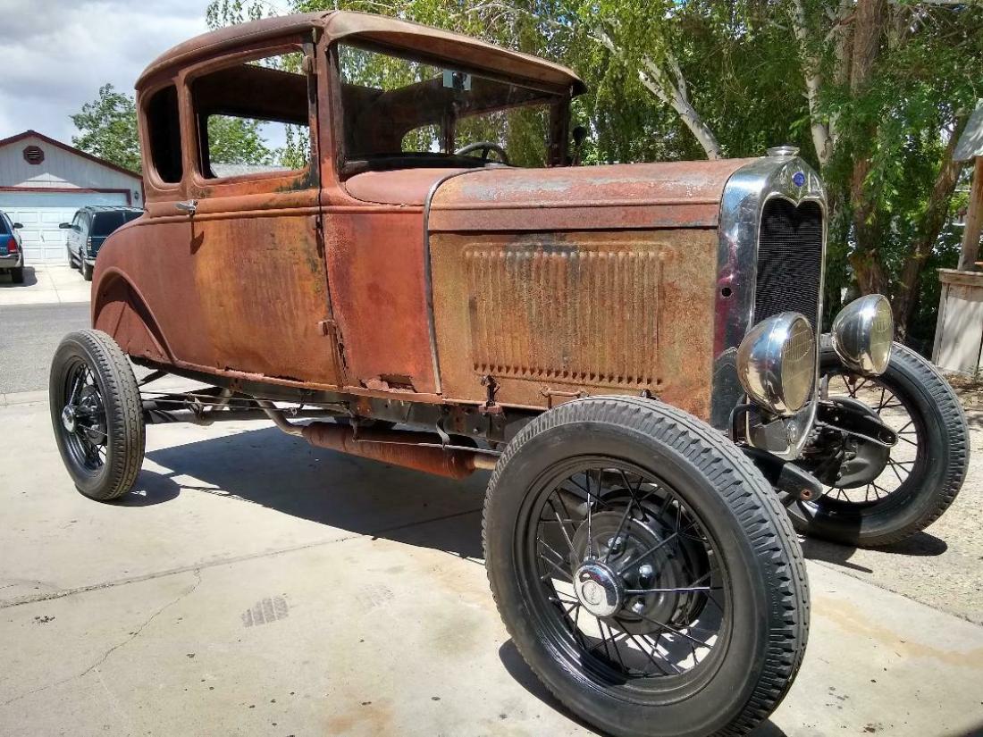 1930 Ford Model A Coupe Hot Rod Rat Rod Street Rod TROG SCTA 4 Banger Salt Flats 1930 Ford Model A