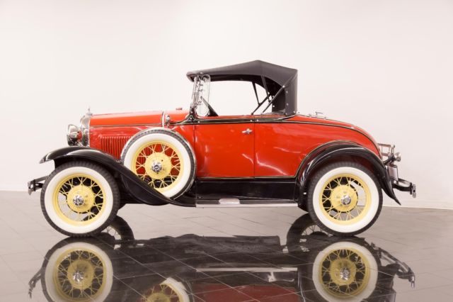1930 Ford Model A Deluxe Rumble Seat Roadster - photo 3
