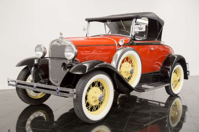 1930 Ford Model A Deluxe Rumble Seat Roadster - photo 4