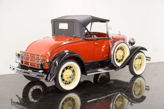 1930 Ford Model A Deluxe Rumble Seat Roadster - photo 9
