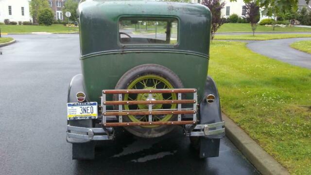 1930 Ford Model A Green - photo 4