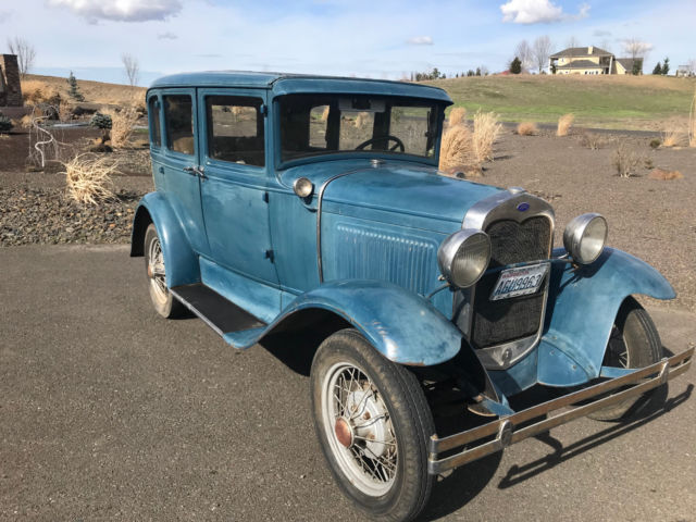 1930 Ford Model A Fordor Town Sedan - four door - Hot Rod Rat Rod- No Reserve! 1930 Ford Model A Fordor