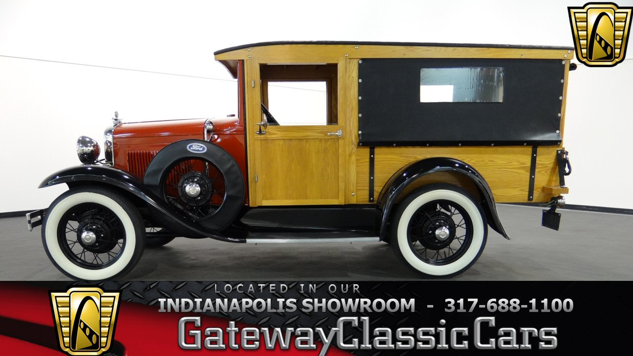 1930 Ford Model A Huckster 876 Miles Red 4 door Inline 4 cylinder 3-Speed Manual 1930 Ford Model A Huckster