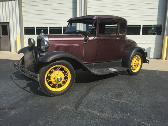 1930 Ford Model A, Rat Rod, Hot Rod, 5 Window, All Org. (runs, drive and stops) 1930 Ford Model A 5 Window Coupe