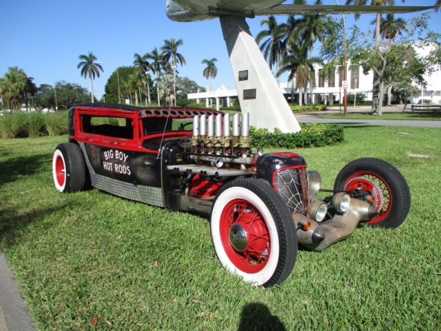 1930 FORD MODEL A RAT ROD OLD SCHOOL HOT ROD SLAMMED ALL STEEL NO RESERVE LOOK 1930 Ford Model A