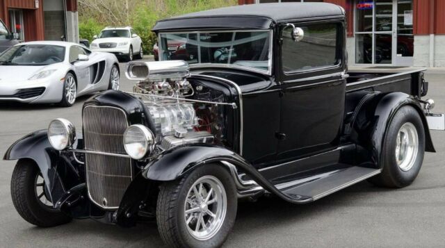 1930 Ford model A restomod 427 small block 671 blower shop blower 823hp 1930 Ford Model A Pickup