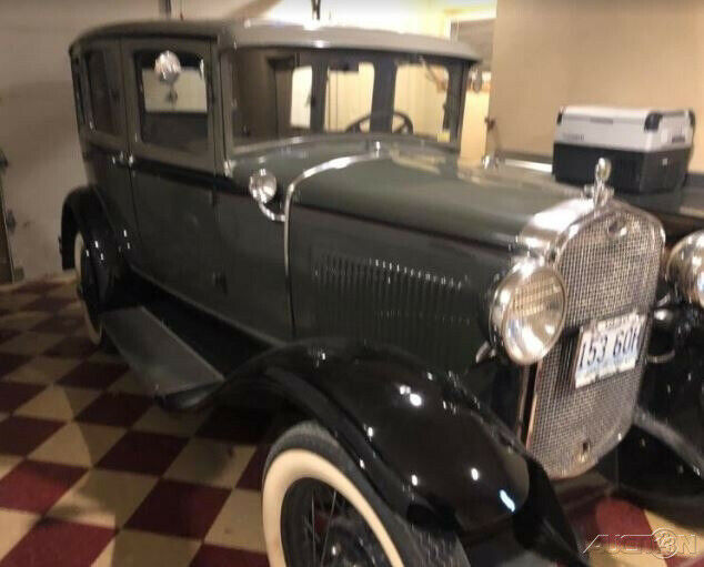 1930 Ford Model A Sedan Classic Stored in Garage Custom Paint White Walls FSBO 1930 Ford Model A