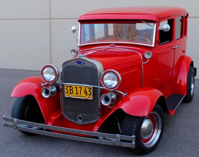1930 Ford Model A Street Rod Hot Suicide Doors Oldtimer - photo 11
