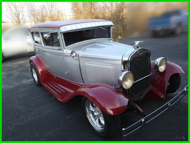 1930 Ford Model A Tudor Chopped Resto Steel Body