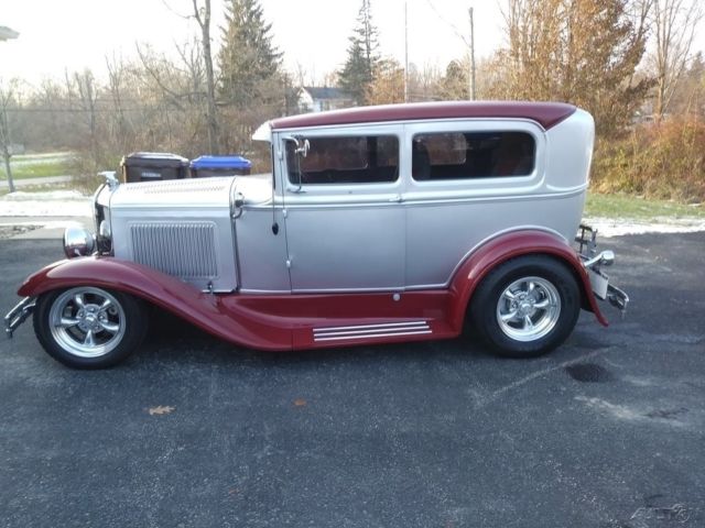 1930 Ford Model A Tudor Chopped Resto Steel Body - photo 10