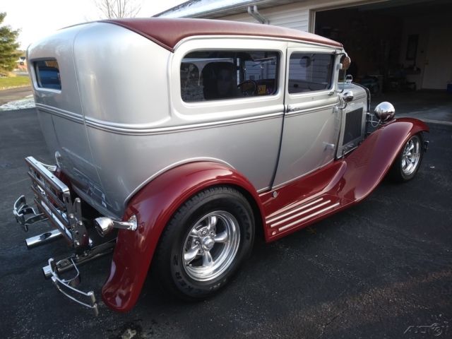 1930 Ford Model A Tudor Chopped Resto Steel Body - photo 11