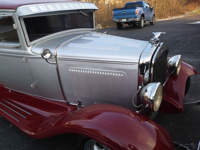 1930 Ford Model A Tudor Chopped Resto Steel Body - photo 12
