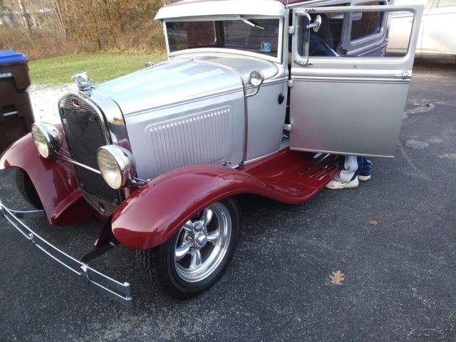 1930 Ford Model A Tudor Chopped Resto Steel Body - photo 5