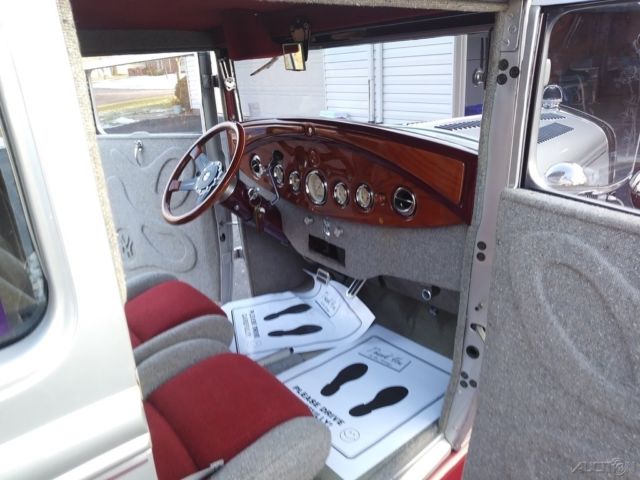 1930 Ford Model A Tudor Chopped Resto Steel Body - photo 8