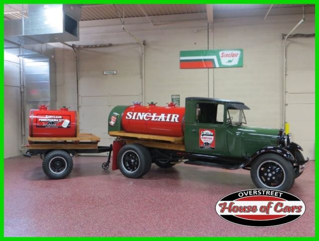 1930 FORD MODEL AA SINCLAIR FUEL TANKER 1930 Ford Model A 1930 FORD MODEL AA SINCLAIR FUEL TANKER