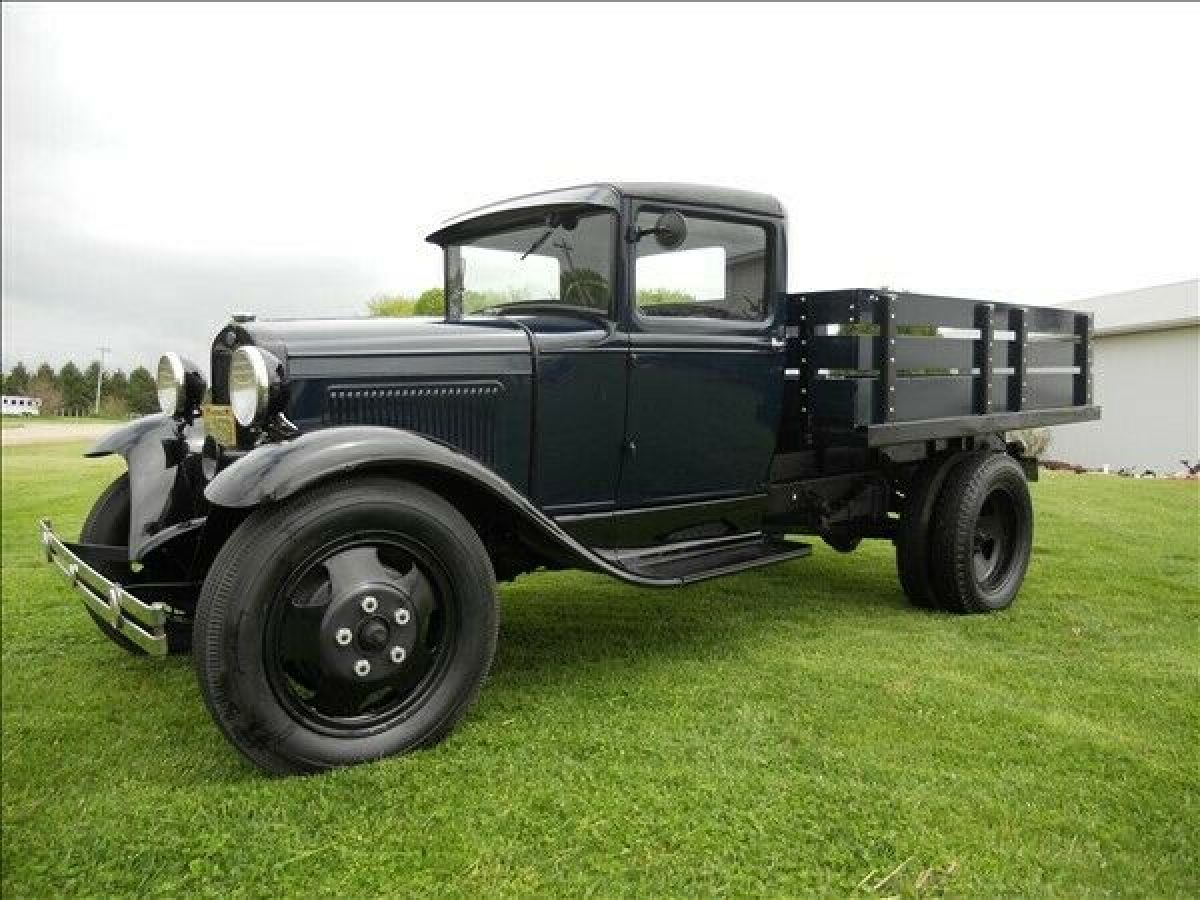 1930 Ford Model AA Stakebed Truck- Collector Classic Truck 1930 Ford Model A
