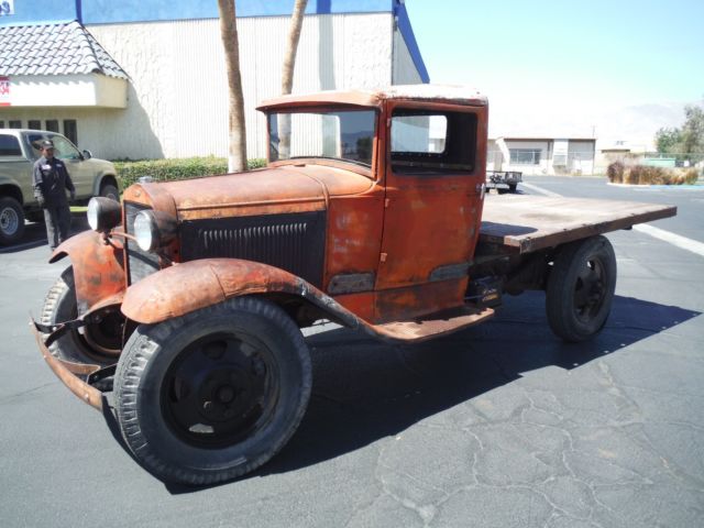 1930 Ford Model B 1-ton flatbed w/4 cyl. good running engine, w/Az. title 1930 Ford Other Pickups
