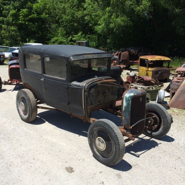 1930 Ford Tudor Sedan Hot Rod Rat Rod Flathead AV8 1931 1932 SCTA 1930 Ford Model A