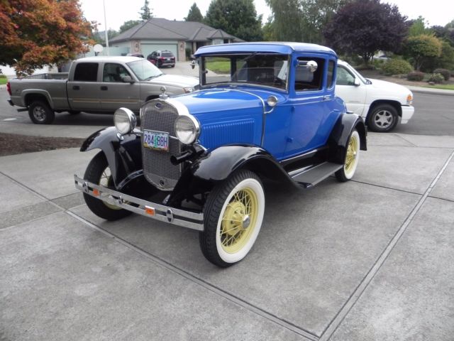 1930 Model A Ford 5 window coupe, original and all steel 1930 Ford Model A