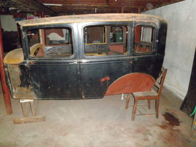 1930 Model A Ford Fordor, Murray Body 1930 Ford Model A Town Sedan