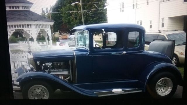 1930 Ford Model A Midnight Blue / Chrome - photo 6