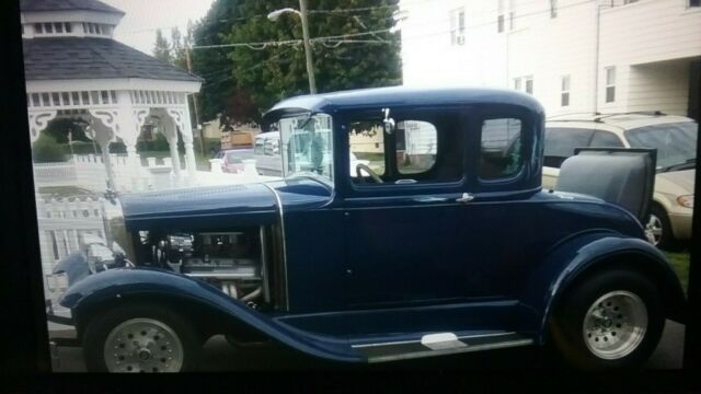 1930 Ford Model A Midnight Blue / Chrome - photo 2