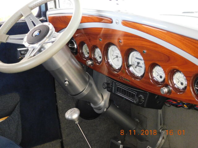 1930 Ford Model A Midnight Blue / Chrome - photo 7