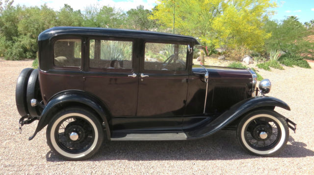 1930 Model A Ford Town Sedan, Excellent Condition 1930 Ford OtherTown Sedan